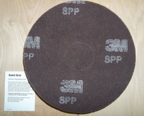 1 box of 10 floor surface preperation pads, 13&#034; spp13 3m for sale
