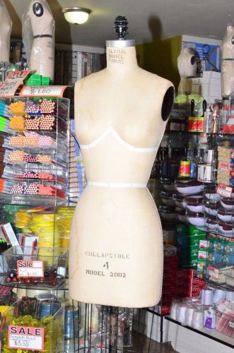 Global Dress Form, Size 4, Model 200 MADE IN USA, Missy dressforms