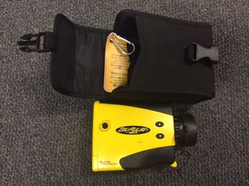 Yellow TruPulse 360B (Bluetooth) laser rangefinder with digital compass