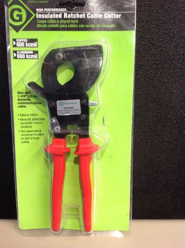 Insulated ratchet cable cutter for sale