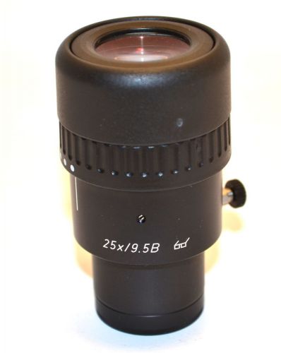 NICE Leica WILD Germany MICROSCOPE EYE PIECE 445302 25X / 9.5B Item #M8C3.1