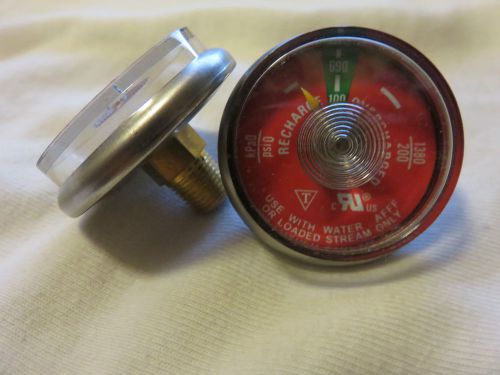 2-100# psi Pressure Gauge For Portable Water Pressure Fire Extinguisher