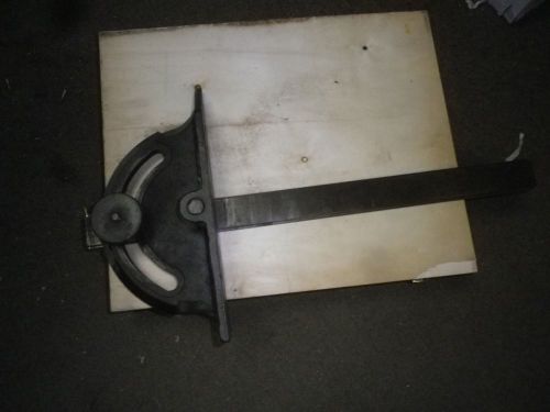 Whitney miter gage vintage tablesaw baxter  table saw mitergage bar  t slot for sale