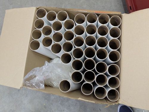 NEW SHIPPING MAILING TUBES CARDBOARD ULINE 2 x 16 LOT OF 43 Caps included