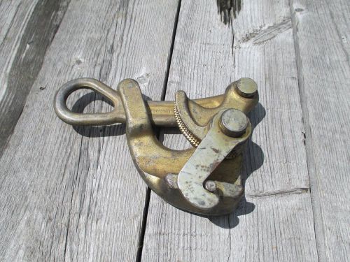 Vintage KLEIN Tools 1625-20 Wire Cable Rope Grip Puller 8000 LB