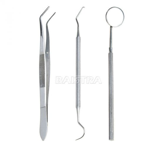 Dental Instruments Kit Mirror Probe Cotton Plier Stainless Steel Scraper Sell