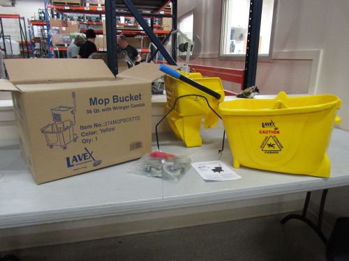 Mop bucket with ringer combo for sale