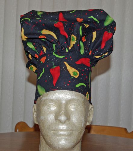 Chili Peppers Adult Chef Hat FREE Shipping