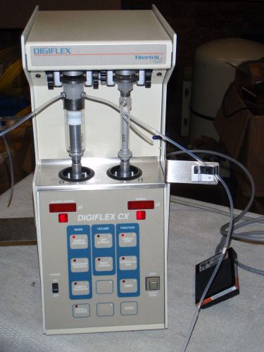 Titertek digiflex cx 33010 automatic pipette dual-channel syringe pump for sale