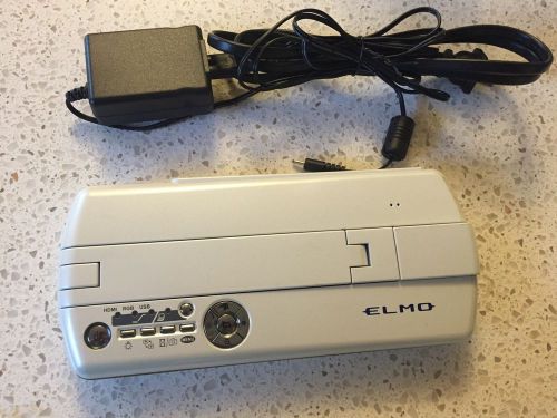 Elmo Visual Presenter MO-1 5 Mega Pixel Model 1337-1 W/ Power Adapter - White