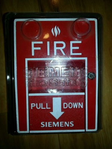 siemens ms-51 manual pullstation fire alarms new!!