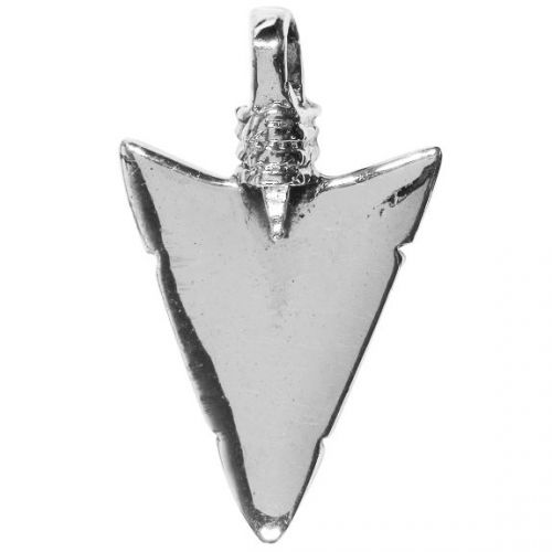 Arrowhead Pendant Necklace Sterling Silver Jewelry