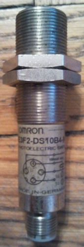 omron E3F2-DS10B4-M1-S photoelectric sensor used
