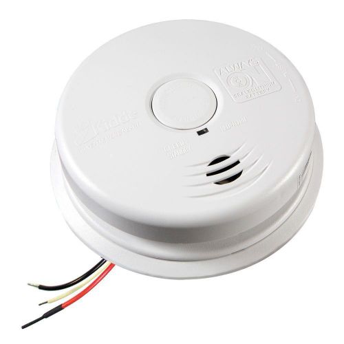 KiddeWorry Free 120-Volt Hardwired Inter Connectable Smoke Alarm