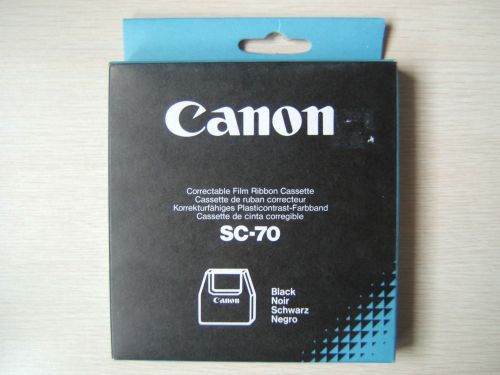 Canon SC-70 SC70 Sealed Black Typewriter Correctable Film Ribbon Cassette