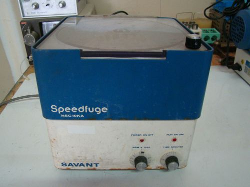 029 Savant HSC10KA Speedfuge Centrifuge