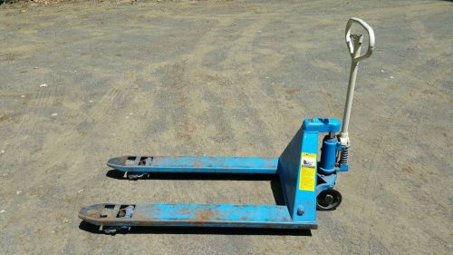 Bishamon bs55a - 5000 lbs capacity - heavy duty pallet jack - works great! for sale