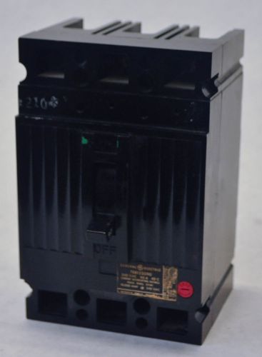 Ge general electric teb132090 circuit breaker 3pole 90amp 240 vac type teb for sale