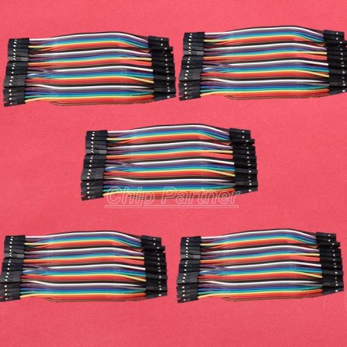 200pcs dupont wire 10cm 2.54mm female to female 1p-1p jumper cable for arduino for sale