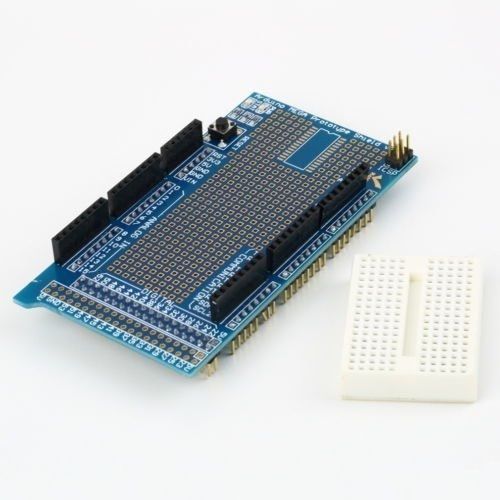 1pcs Prototype Shield ProtoShield V3 + Mini Bread Board For Arduino MEGA New