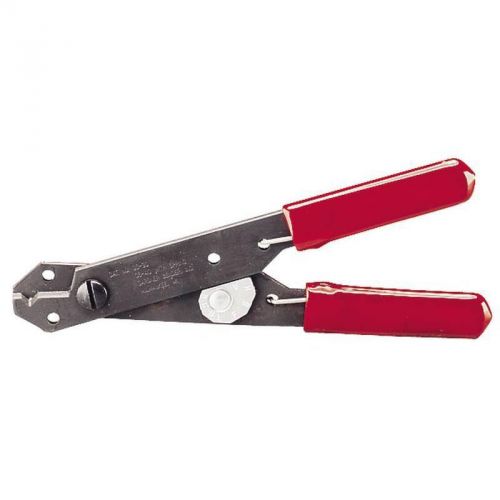 Adjustable wire cutter/stripper, 24 - 10 awg, 5&#034; oal, hardened steel gs-40 for sale