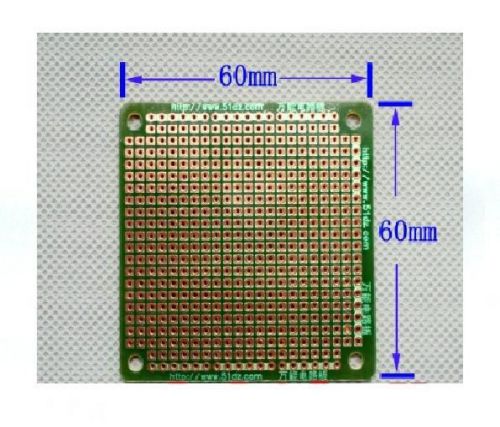 5pcs 6x6cm High quality bakelite/ universal/ experiment/green circuit board PCB