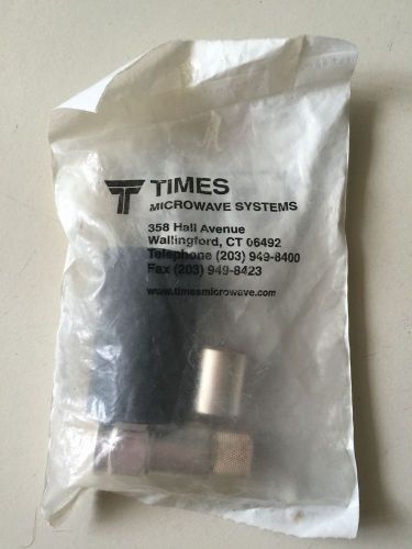 Times EZ-600-NMH-B Type N PLUG No-Solder male connector for LMR-600 cable