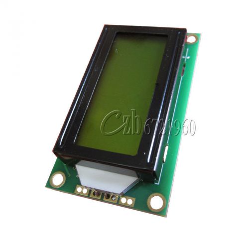 0802 lcd 8x2 character lcd display module lcm yellow backlight 5v for arduino for sale