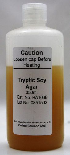 Tryptic Soy Agar, Ready-to-Pour 350mL