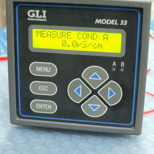 GLI C33A1NN Conductivity Analyzer Control Module Tested