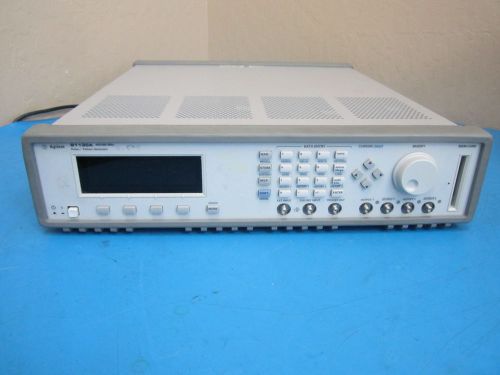 FOR PARTS OR REPAIR -  Agilent 81130A 400/660 MHz Pulse Pattern Generator NO LED