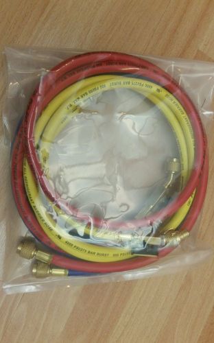 NEW ..5 ft ball valve hose set 3 hoses 38 $