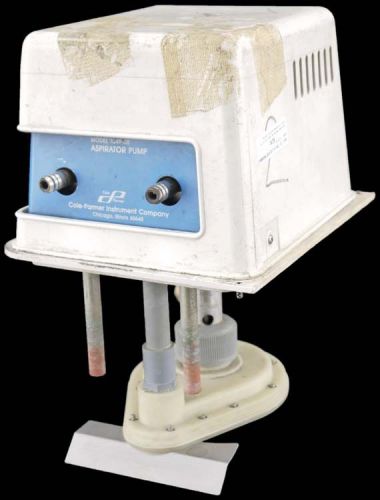 Cole-parmer 7049-00 lab water jet 0.5 cfm liquid circulating aspirator pump #2 for sale