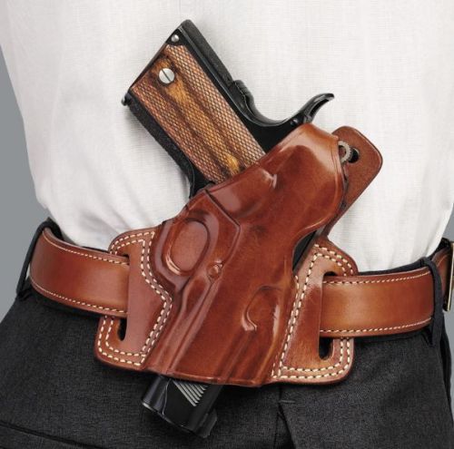 Galco sil104 right handed tan silhouette high ride holster colt king cobra 2.5&#034; for sale