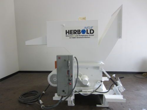 12&#034; x 20&#034; herbold granulator model lm 300/500, 30 hp for sale