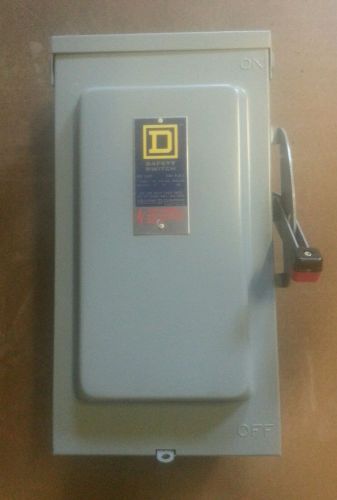 Square D H323NRB Rainproof Safety Switch Type 3R Enclosure
