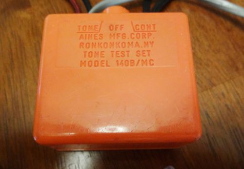 Aines Tone Test Set Box 140B/MC