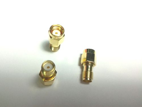 20pcs RP SMA male TO SMA female jack center RF coaxial adapter