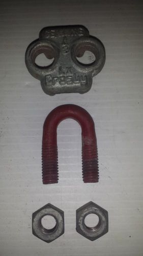 CROSBY RED-U-BOLT 1/2&#034; CABLE CLAMP (Lot of 5)