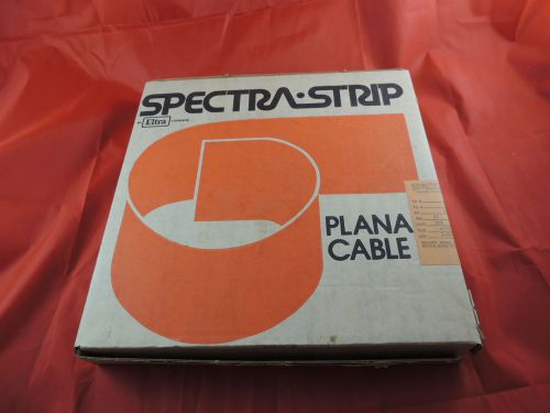 100ft Spectra Strip Planar Cable 300 Volts Twist &#039;N&#039; Flat 16Con 28 AWG 7/36