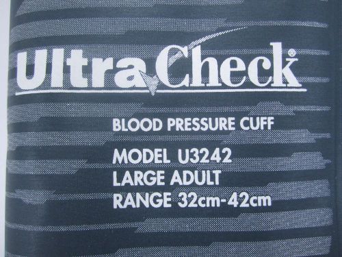 UltraCheck Ultra Check U3242 Blood Pressure Cuff  Large Adult