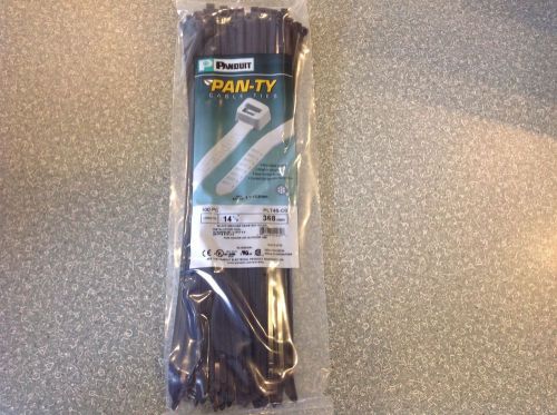 Cable ties panduit pan-ty 100 pc 14 1/2&#034; plt4s-c0 for sale