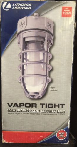 Lithonia Lighting vapor tight 150 w incandescent security light
