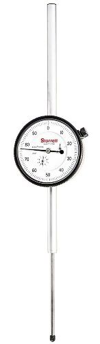 Starrett 655-3041j dial indicator, 0 to 3&#034; range, 0.001&#034; graduations, lug-type for sale