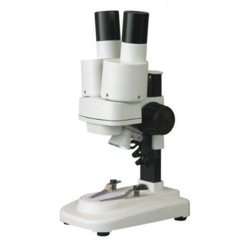 Amscope LED Portable Student Stereo Microscope 20X-50X Cordless inspection NEW