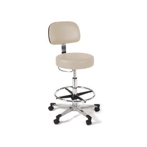 Intensa Height Adjustable Lab Stool with Fire Resistant Foam
