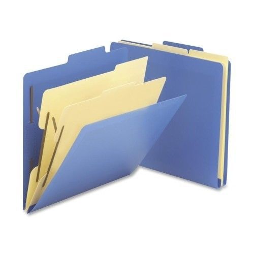 2-1/2&#034; Expansion Heavy-Duty Poly Classification Folders, 10/Box
