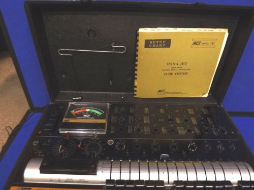 Beautiful Vintage  B&amp;K Model 747 DYNA JET Tube Tester