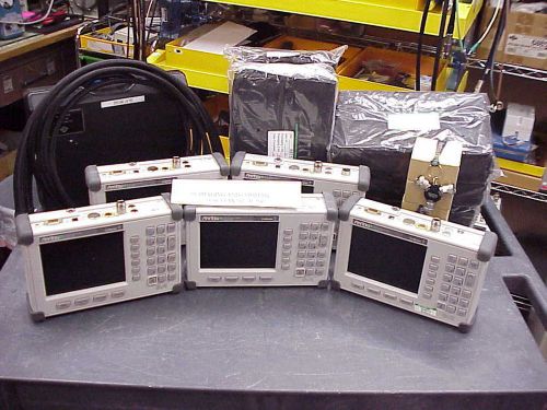 Anritsu / s331d / site master cable, antenna analyzer, w/acc, fresh cal, 5 set for sale
