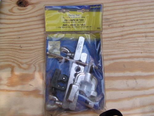 Tube flaring tool set Brasscraft 3/16&#034; to 5/8&#034;